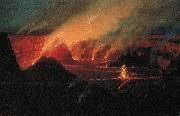 Lionel Walden Volcano Spain oil painting artist